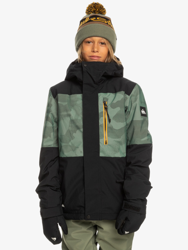 Quiksilver Mission - Veste de snow technique pour Garçon Vert