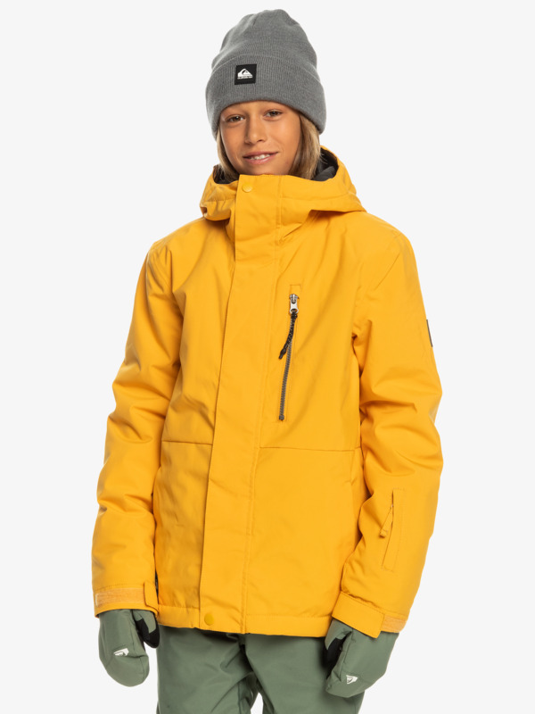 Quiksilver Mission - Veste de snow technique pour Garçon Jaune