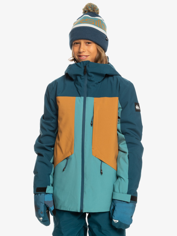 Quiksilver Ambition - Veste de snow technique pour Garçon 8-16 ans Bleu