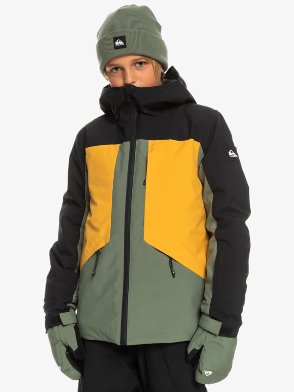 Quiksilver Ambition - Veste de snow technique pour Garçon 8-16 ans Vert