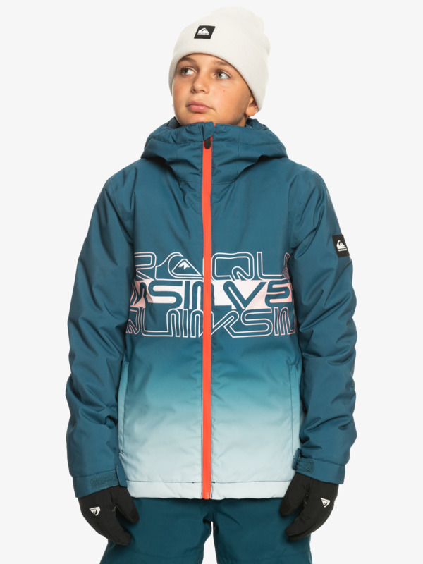 Quiksilver Mission Engineered - Veste de snow technique pour Garçon 8-16 Bleu