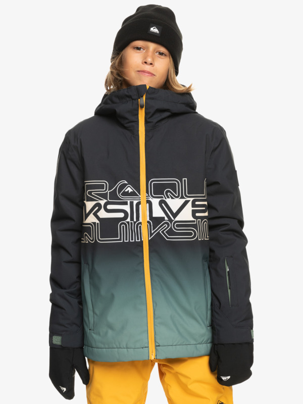 Quiksilver Mission Engineered - Veste de snow technique pour Garçon 8-16 Vert
