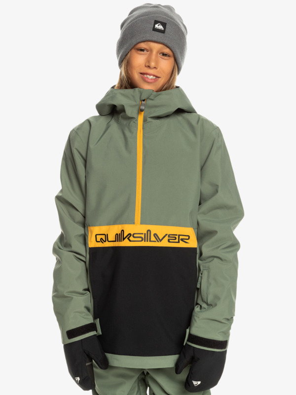 Quiksilver Steeze - Veste de snow technique pour Garçon 8-16 ans Vert