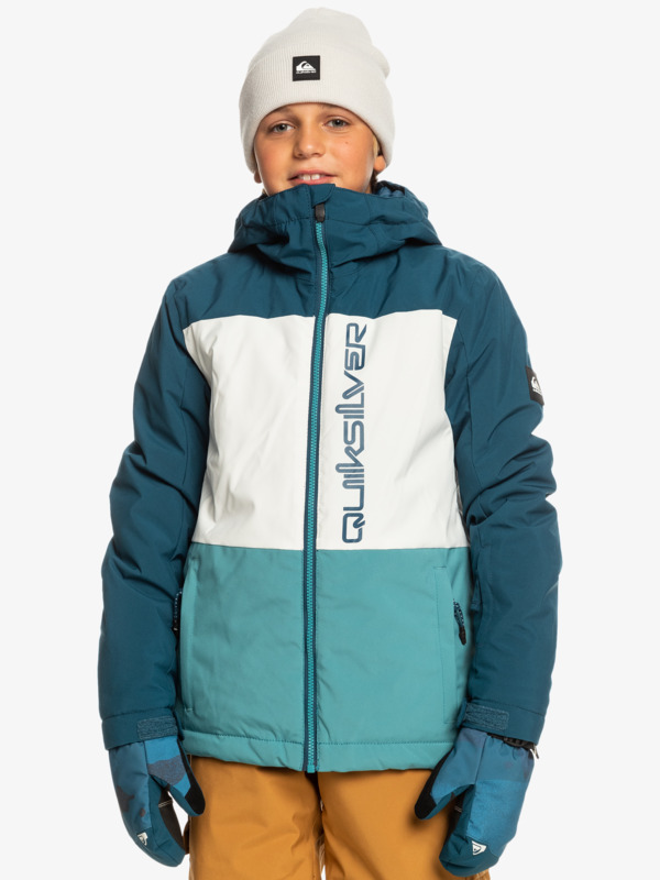Quiksilver Side Hit - Veste de snow technique pour Garçon 4-16 Bleu
