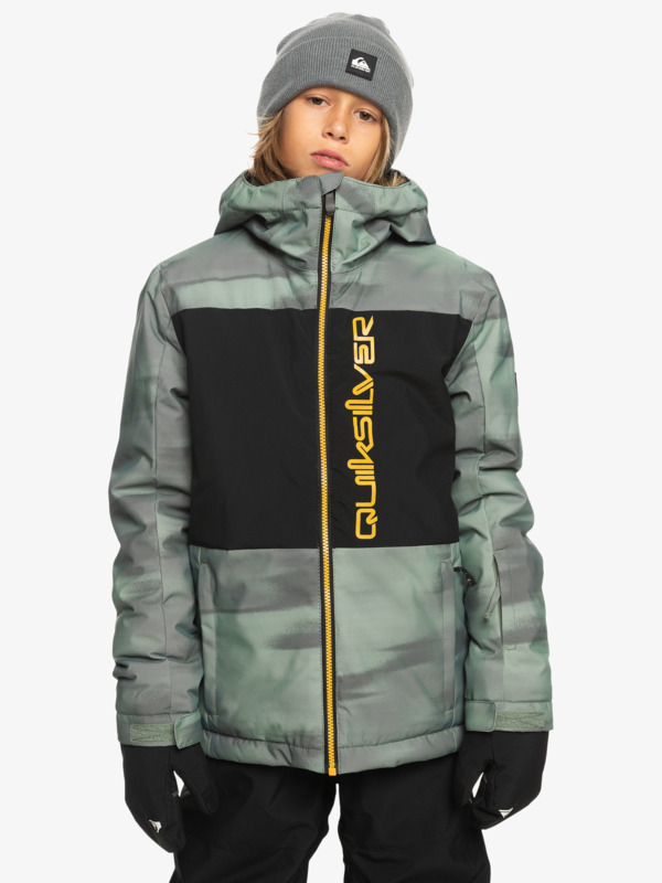 Quiksilver Side Hit - Veste de snow technique pour Garçon 4-16 Vert