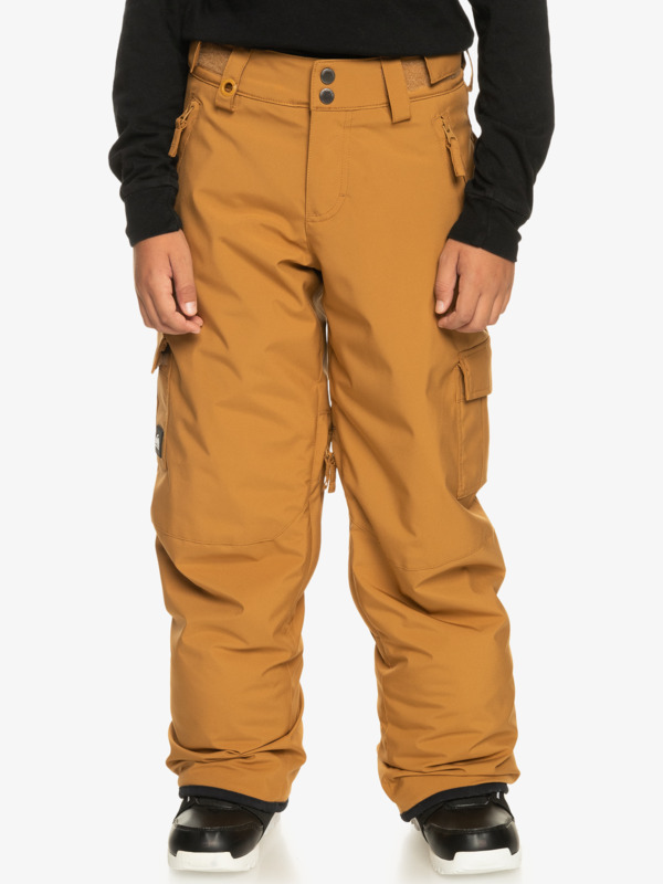 Quiksilver Porter - Pantalon de snow pour Garçon 8-16 ans Marron