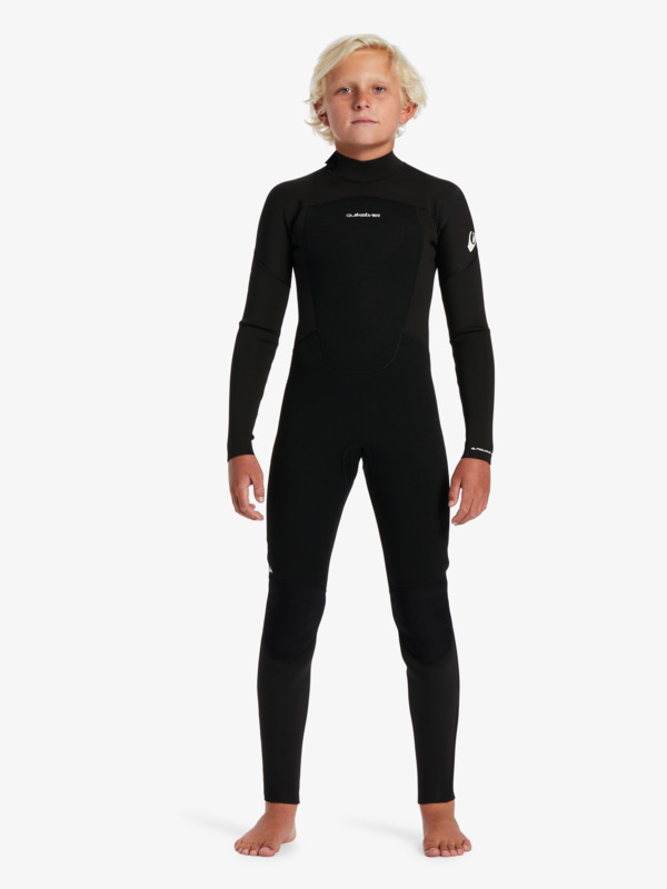 Quiksilver 5/4/3mm Prologue - Back Zip Wetsuit for Boys 6-16 Noir