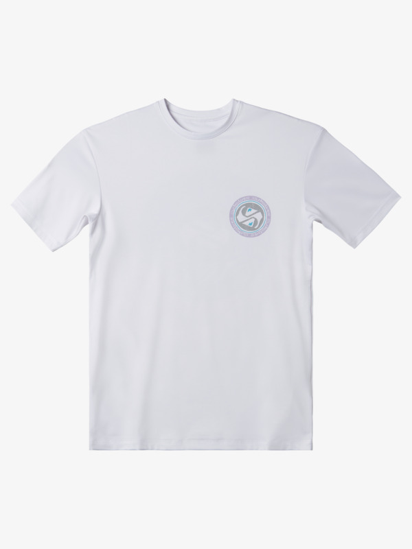 Quiksilver Mix Session - T-shirt de surf à manches courtes pour Garçon 8-16 ans Blanc