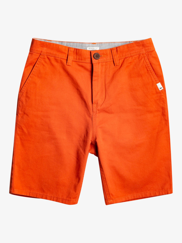Quiksilver Everyday - Short chino pour Garçon 8-16 ans Marron