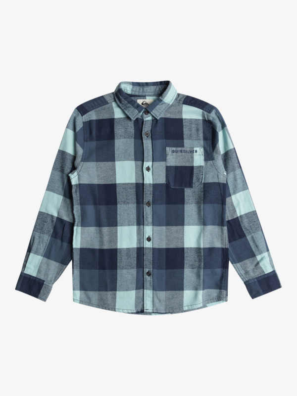 Quiksilver Motherfly - Chemise manches longues pour Garçon 8-16 ans Bleu