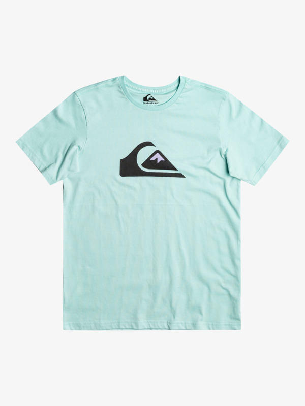 Quiksilver Comp Logo - T-shirt pour Garçon Bleu