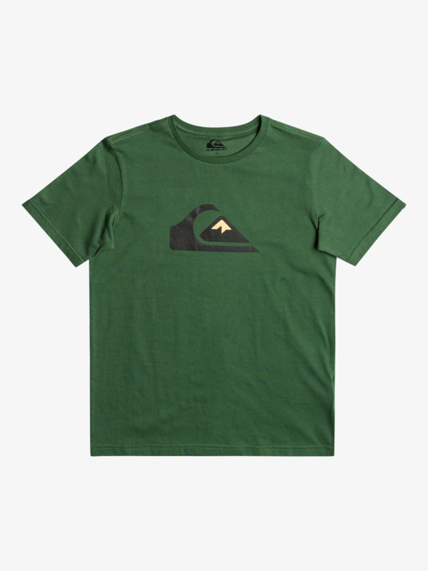 Quiksilver Comp Logo - T-shirt pour Garçon Vert