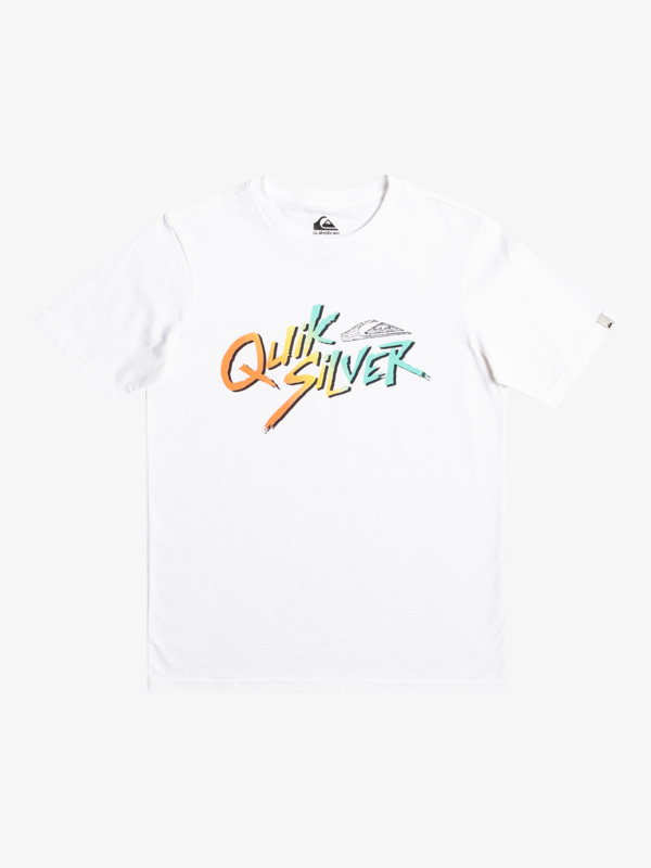 Quiksilver Signature Move - T-shirt pour Garçon 8-16 ans Blanc