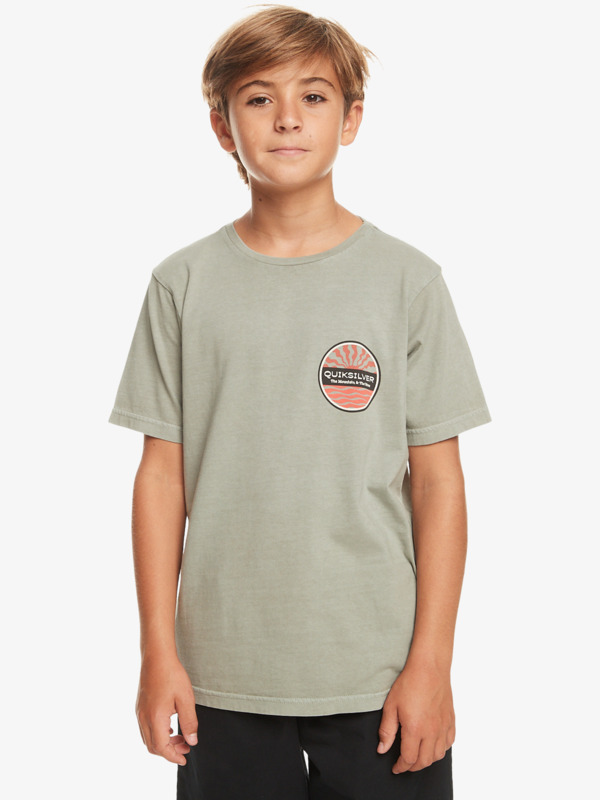 Quiksilver Sea Brigade - T-shirt pour Garçon 8-16 ans Vert