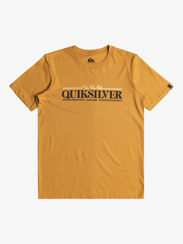 Quiksilver Gradient Line - T-shirt pour Garçon 8-16 Jaune