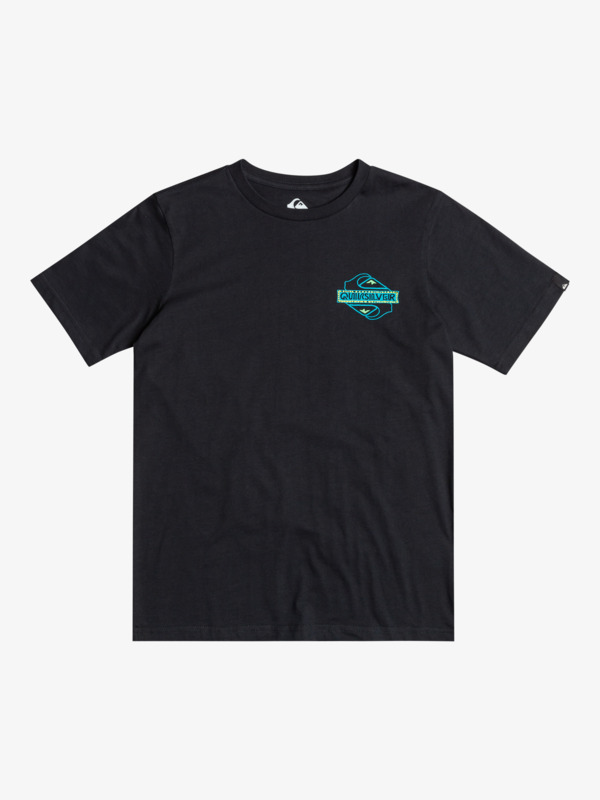 Quiksilver Rising Water - T-shirt pour Garçon 8-16 Noir