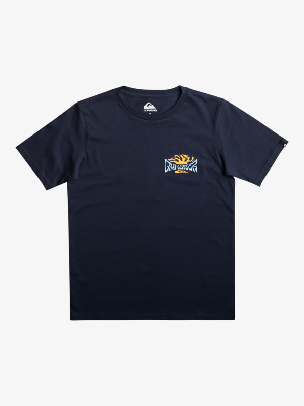 Quiksilver Spin Cycle - T-shirt pour Garçon 8-16 ans Bleu