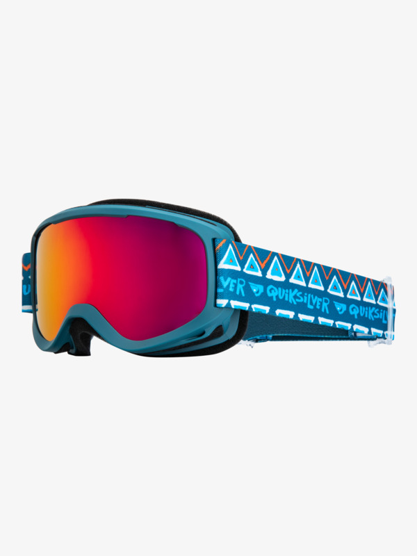 Quiksilver Little Grom - Masque de ski/snowboard pour Garçon 8-16 Bleu