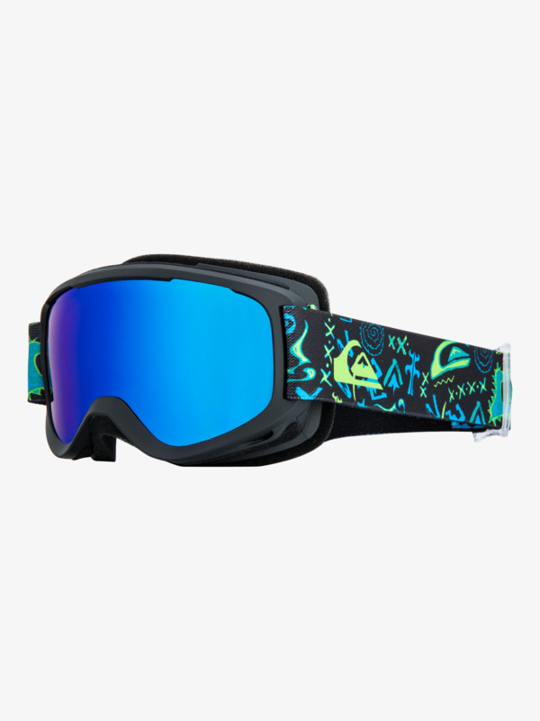Quiksilver Little Grom - Masque de ski/snowboard pour Garçon 8-16 Noir