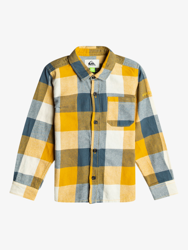 Quiksilver Motherfly Boy - Chemise manches longues pour Garçon 2-7 Jaune