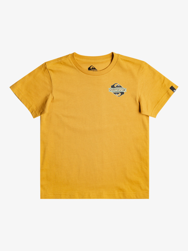 Quiksilver Rising Water - T-shirt pour Garçon 8-16 Jaune