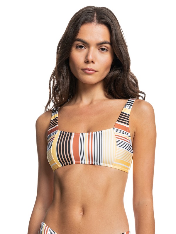 Quiksilver Womens Classic Haut De Bikini Crop Top En Mati Re Recycl E