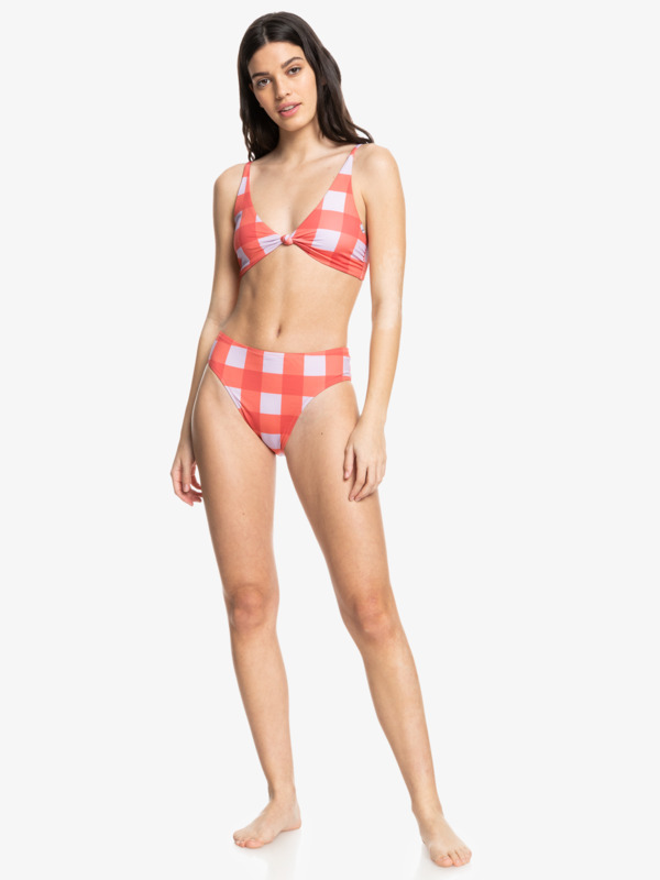 Quiksilver Womens Braguita De Bikini Con Cintura Alta Para Mujer