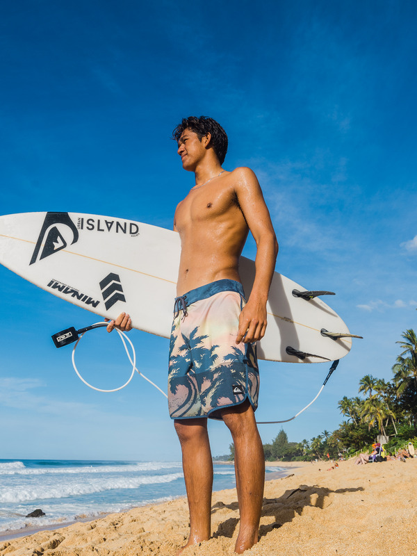 Quiksilver Highlite Scallop 19 - Boardshort pour Homme Bleu