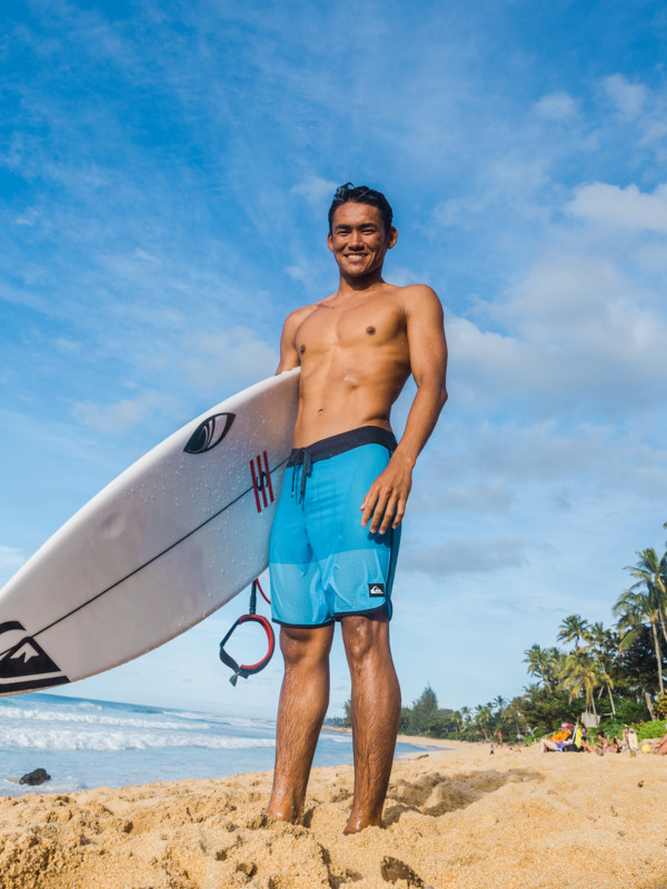 Quiksilver Highlite Scallop 19 - Boardshort pour Homme Bleu