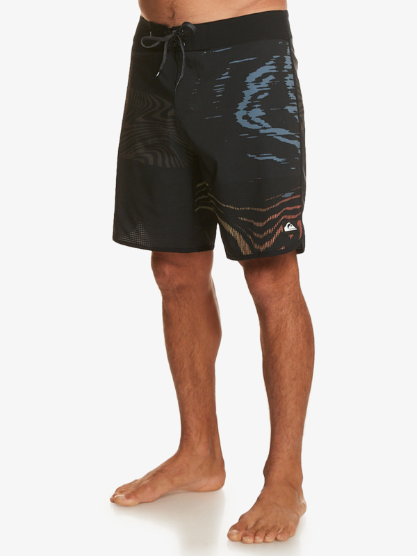 Quiksilver Highlite Scallop 19 - Boardshort pour Homme Noir