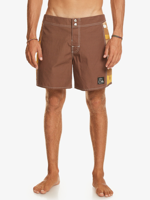 Quiksilver Original Arch Andy Y Andy 16 - Boardshort pour Homme Marron