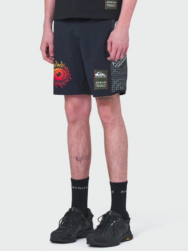 Quiksilver AVNIER Blur - Boardshort Unisex Noir