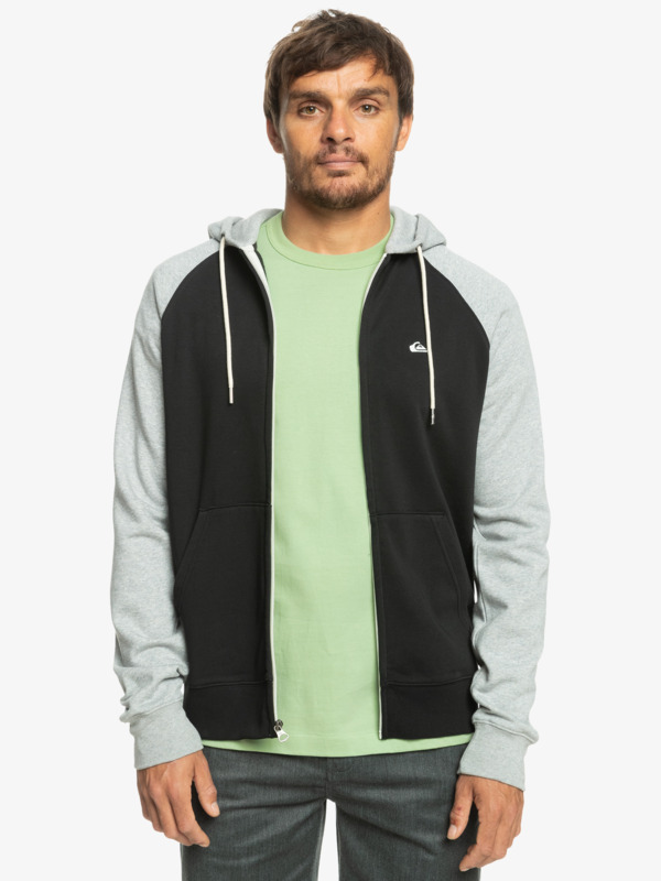 Quiksilver Everyday - Sweat à capuche zippé pour Homme Noir