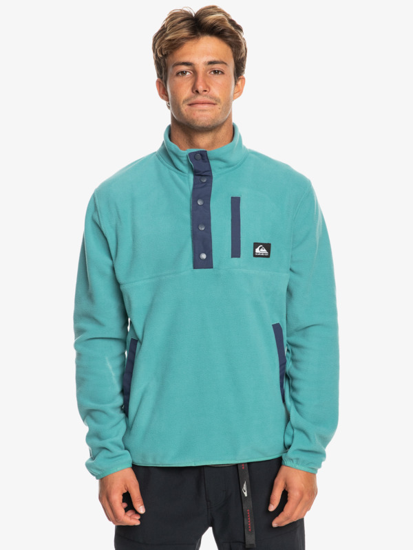 Quiksilver No Destination - Polaire col montant pour Homme Bleu