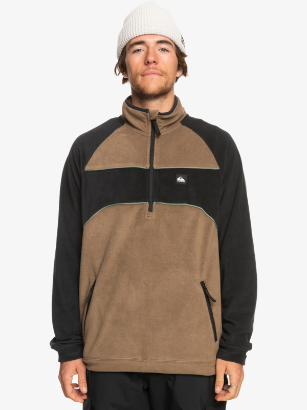 Quiksilver Powder Chaser - Polaire technique pour Homme Marron
