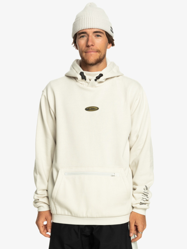 Quiksilver Big Logo - Sweat à capuche technique pour Homme Gris