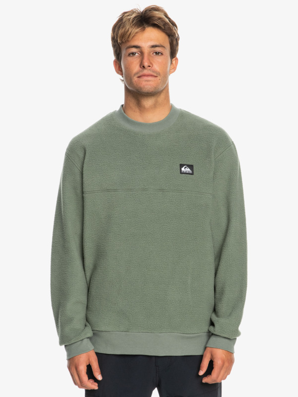 Quiksilver Ocean View - Sweat pour Homme Vert