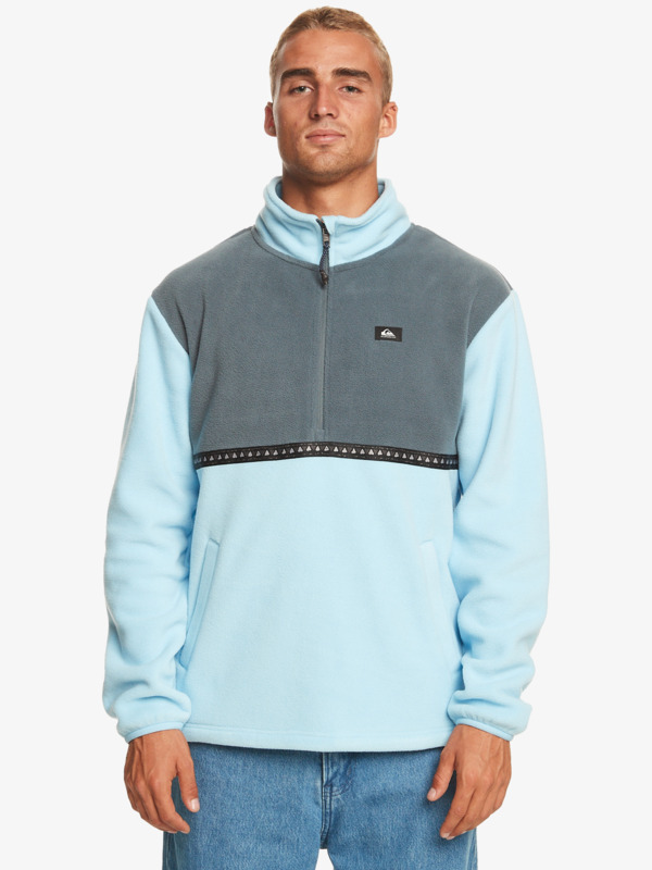 Quiksilver Taped Off - Polaire demi-zip pour Homme Bleu
