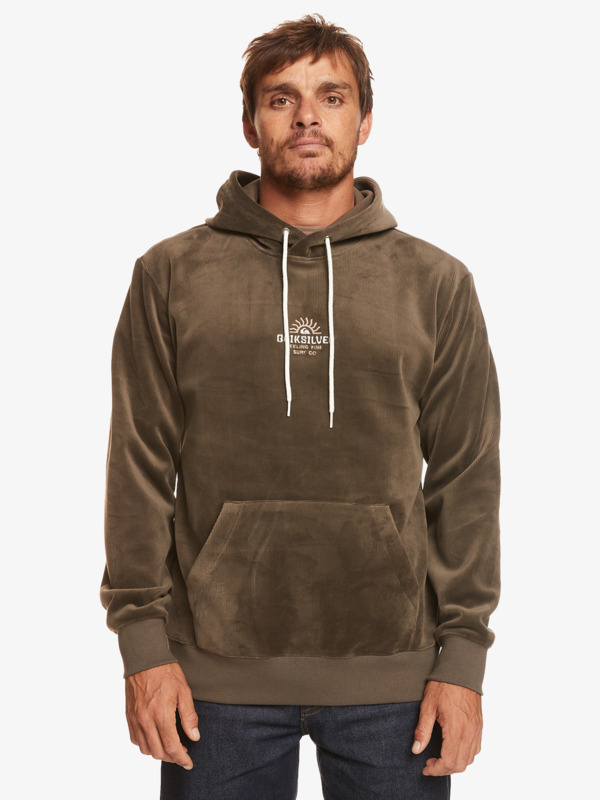 Quiksilver Cord - Sweat à capuche pour Homme Noir