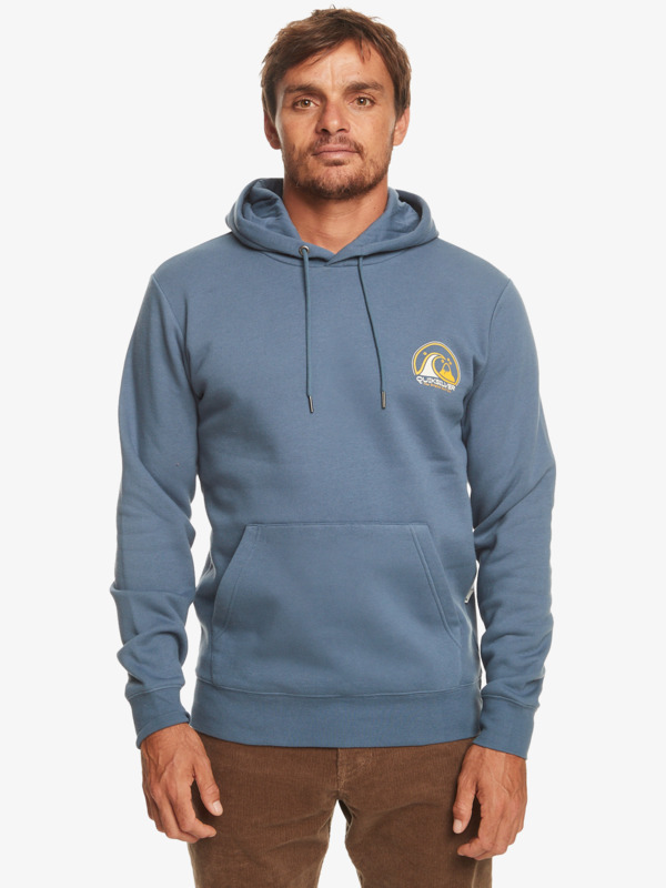 Quiksilver Clean Circle - Sweat à capuche pour Homme Bleu