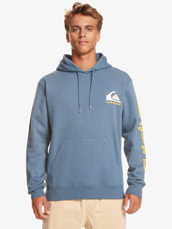Quiksilver Omni Logo - Sweat à capuche pour Homme Bleu