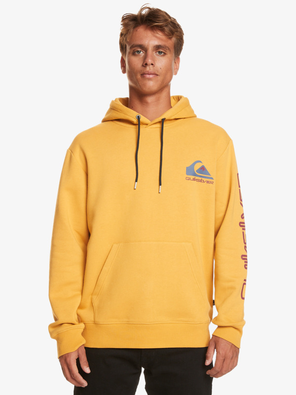 Quiksilver Omni Logo - Sweat à capuche pour Homme Jaune
