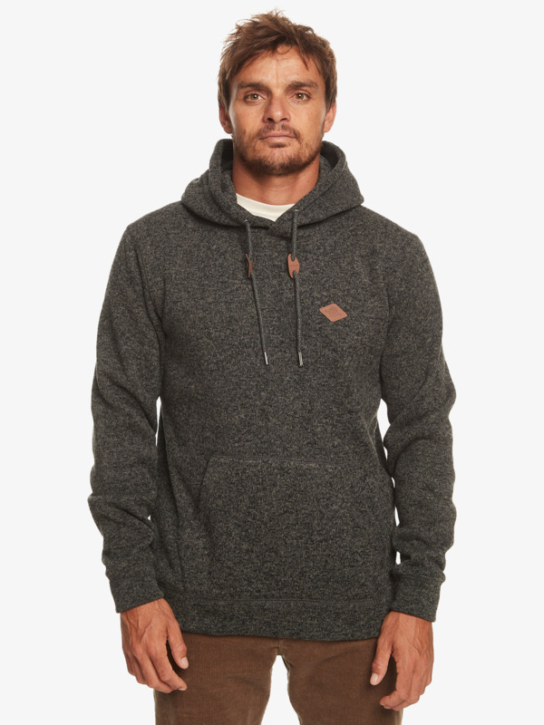 Quiksilver Keller - Haut en polaire pour Homme Noir