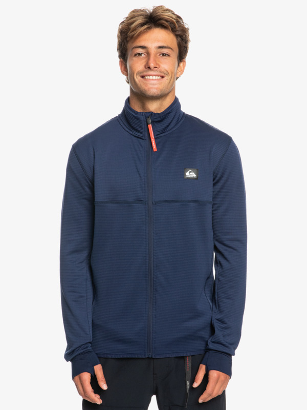 Quiksilver Steep Point - Veste de sport technique zippée pour Homme Bleu