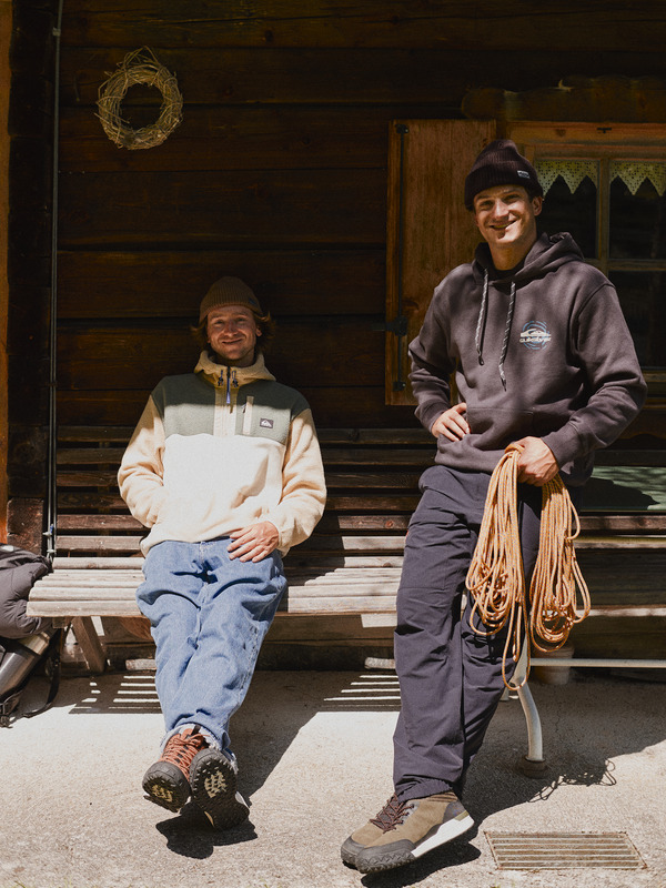 Quiksilver Moonlit Mountain - Sweat à capuche pour Homme Noir