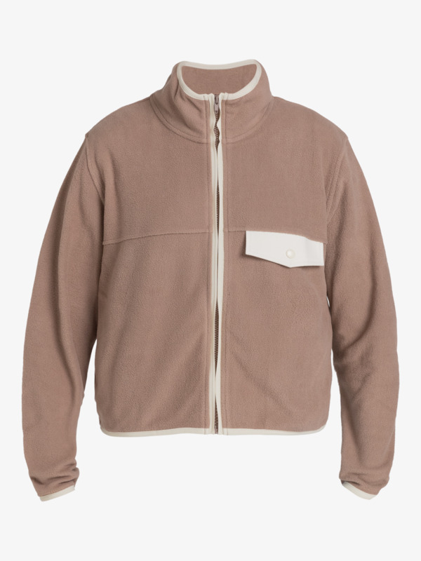 Quiksilver UNI - Polaire zippée pour Femme Gris