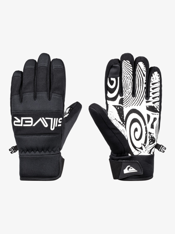 Quiksilver Method - Gants techniques de snowboard/ski pour Homme Noir