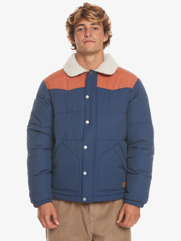 Quiksilver The - Veste Sherpa pour Homme Bleu