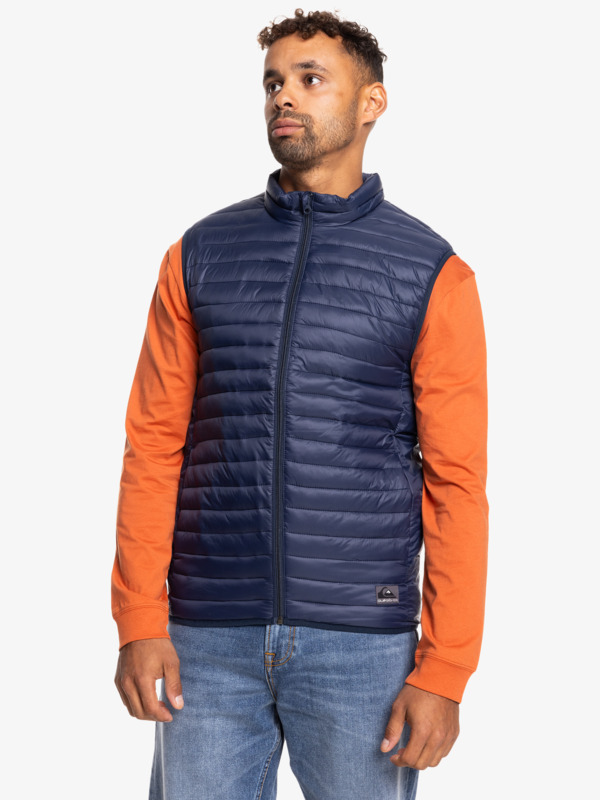Quiksilver Scaly - Veste sans manches légère pour Homme Bleu