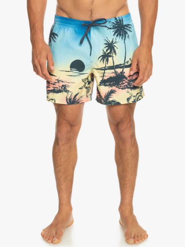 Quiksilver Everyday Paradise 15 - Short de bain pour Homme Jaune